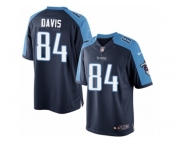 Men's Nike Tennessee Titans #84 Corey Davis Limited Navy Blue Alternate NFL Jersey