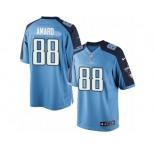 Men's Nike Tennessee Titans #88 Jace Amaro Limited Light Blue Team Color NFL Jersey