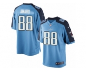 Men's Nike Tennessee Titans #88 Jace Amaro Limited Light Blue Team Color NFL Jersey