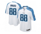 Men's Nike Tennessee Titans #88 Jace Amaro Limited White NFL Jersey