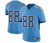 Men's Nike Tennessee Titans #88 Luke Stocker Light Blue Alternate Vapor Untouchable Limited Player NFL Jersey