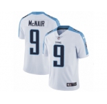 Men's Nike Tennessee Titans #9 Steve McNair Vapor Untouchable Limited White NFL Jersey