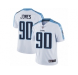 Men's Nike Tennessee Titans #90 DaQuan Jones Vapor Untouchable Limited White NFL Jersey
