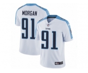 Men's Nike Tennessee Titans #91 Derrick Morgan Vapor Untouchable Limited White NFL Jersey
