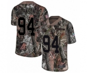 Men's Nike Tennessee Titans #94 Austin Johnson Limited Camo Rush Realtree NFL Jersey