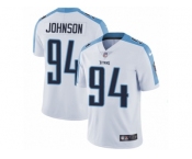 Men's Nike Tennessee Titans #94 Austin Johnson Vapor Untouchable Limited White NFL Jersey