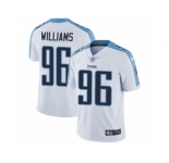 Men's Nike Tennessee Titans #96 Sylvester Williams Vapor Untouchable Limited White NFL Jersey