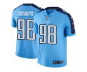 Men's Nike Tennessee Titans #98 Brian Orakpo Limited Light Blue Rush NFL Jersey