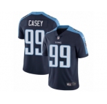 Men's Nike Tennessee Titans #99 Jurrell Casey Vapor Untouchable Limited Navy Blue Alternate NFL Jersey