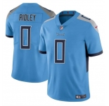 Men's Tennessee Titans #0 Calvin Ridley Blue Vapor Limited Football Stitched Jersey