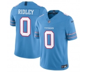 Men's Tennessee Titans #0 Calvin Ridley Light Blue 2026 F.U.S.E. Vapor Limited Stitched Football Jersey