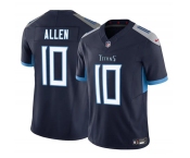 Men's Tennessee Titans #10 Brandon Allen Navy 2025 F.U.S.E. Vapor Limited Football Stitched Jersey