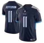Men's Tennessee Titans #11 Van Jefferson Navy 2025 Vapor Untouchable Football Stitched Jersey