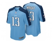 Men's Tennessee Titans #13 Kendall Wright Blue Color Rush Limited Jersey