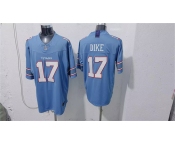 Men's Tennessee Titans #17 Chimere Dike Light Blue 2026 F.U.S.E. Vapor Limited Football Stitched Jersey