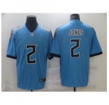 Men's Tennessee Titans #2 Julio Jones Nike Blue Draft First Round Pick Limited Jersey