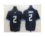 Men's Tennessee Titans #2 Julio Jones Nike Navy Draft First Round Pick Limited Jersey
