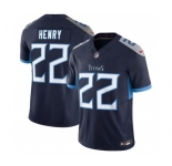 Men's Tennessee Titans #22 Derrick Henry Navy 2023 F.U.S.E Vapor Untouchable Stitched Jersey