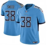 Men's Tennessee Titans #38 L'Jarius Sneed Blue Vapor Limited Football Stitched Jersey