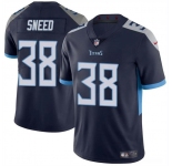 Men's Tennessee Titans #38 L'Jarius Sneed Navy Vapor Limited Football Stitched Jersey