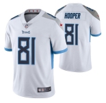 Men's Tennessee Titans #81 Austin Hooper White Vapor Untouchable Stitched Jersey