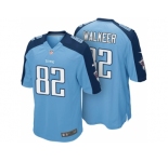 Men's Tennessee Titans #82 Delanie Walkeer Blue Color Rush Limited Jersey