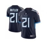 Nike Tennessee Titans #21 Malcolm Butler Navy Blue Alternate Men Stitched NFL Vapor Untouchable Limited Jersey