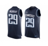 Nike Tennessee Titans #29 DeMarco Murray Navy Blue Alternate Men's Stitched NFL Limited Tank Top Jersey