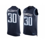 Nike Tennessee Titans #30 Jason McCourty Navy Blue Alternate Men's Stitched NFL Limited Tank Top Jersey