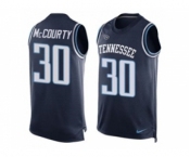 Nike Tennessee Titans #30 Jason McCourty Navy Blue Alternate Men's Stitched NFL Limited Tank Top Jersey