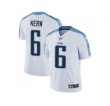 Nike Tennessee Titans #6 Brett Kern White Men Stitched NFL Vapor Untouchable Limited Jersey