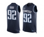 Nike Tennessee Titans #92 Kevin Dodd Navy Blue Alternate Men Stitched NFL Limited Tank Top Jersey