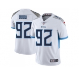 Nike Tennessee Titans #92 Kevin Dodd White Men Stitched NFL Vapor Untouchable Limited Jersey