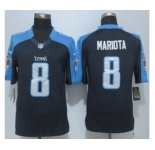 nike nfl jerseys tennessee titans #8 mariota dk.blue[nike limited][mariota]