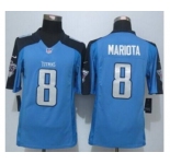 nike nfl jerseys tennessee titans #8 mariota lt.blue[nike limited][mariota]