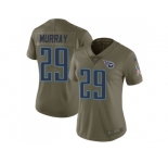 Women Nike Tennessee Titans #29 DeMarco Murray Olive Stitched NFL Limited 2017 Salute to Service Jersey