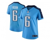 Women Nike Tennessee Titans #6 Brett Kern Light Blue Team Color Stitched NFL Vapor Untouchable Limited Jersey