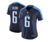 Women Nike Tennessee Titans #6 Brett Kern Navy Blue Alternate Stitched NFL Vapor Untouchable Limited Jersey