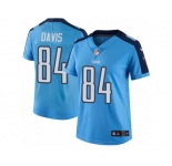 Women Nike Tennessee Titans #84 Corey Davis Limited Light Blue Rush Vapor Untouchable NFL Jersey
