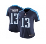 Women's Nike Tennessee Titans #13 Taywan Taylor Vapor Untouchable Limited Navy Blue Alternate NFL Jersey