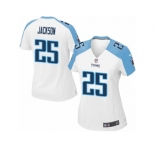 Women's Nike Tennessee Titans #25 Adoree' Jackson Limited White NFL Jersey