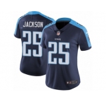 Women's Nike Tennessee Titans #25 Adoree' Jackson Vapor Untouchable Limited Navy Blue Alternate NFL Jersey