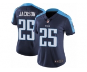 Women's Nike Tennessee Titans #25 Adoree' Jackson Vapor Untouchable Limited Navy Blue Alternate NFL Jersey