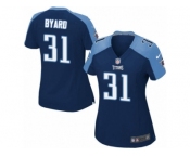 Women's Nike Tennessee Titans #31 Kevin Byard Game Navy Blue Alternate NFL Jersey