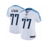 Women's Nike Tennessee Titans #77 Taylor Lewan Vapor Untouchable Limited White NFL Jersey