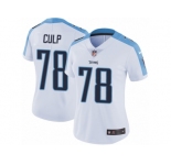 Women's Nike Tennessee Titans #78 Curley Culp Vapor Untouchable Limited White NFL Jersey