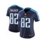 Women's Nike Tennessee Titans #82 Delanie Walker Vapor Untouchable Limited Navy Blue Alternate NFL Jersey