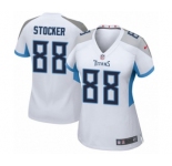 Women's Nike Tennessee Titans #88 Luke Stocker Game White NFL Jersey