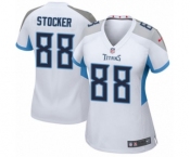 Women's Nike Tennessee Titans #88 Luke Stocker Game White NFL Jersey