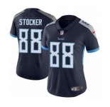 Women's Nike Tennessee Titans #88 Luke Stocker Navy Blue Team Color Vapor Untouchable Elite Player NFL Jersey